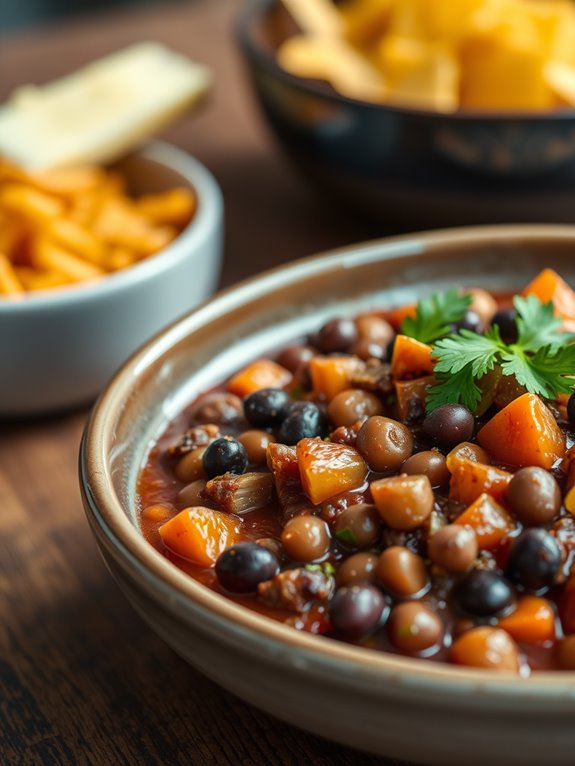 hearty vegetarian chili recipe