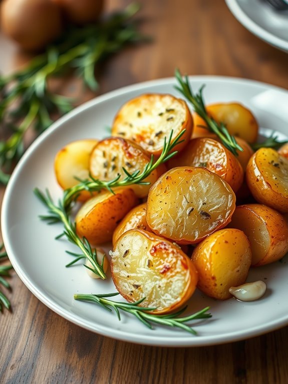 herb infused roasted potatoes recipe