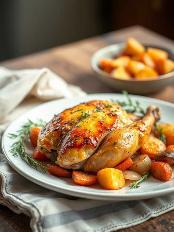 herb roasted chicken recipe