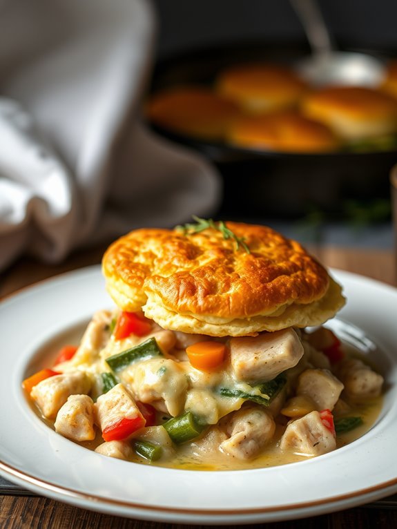 herbed turkey pot pie