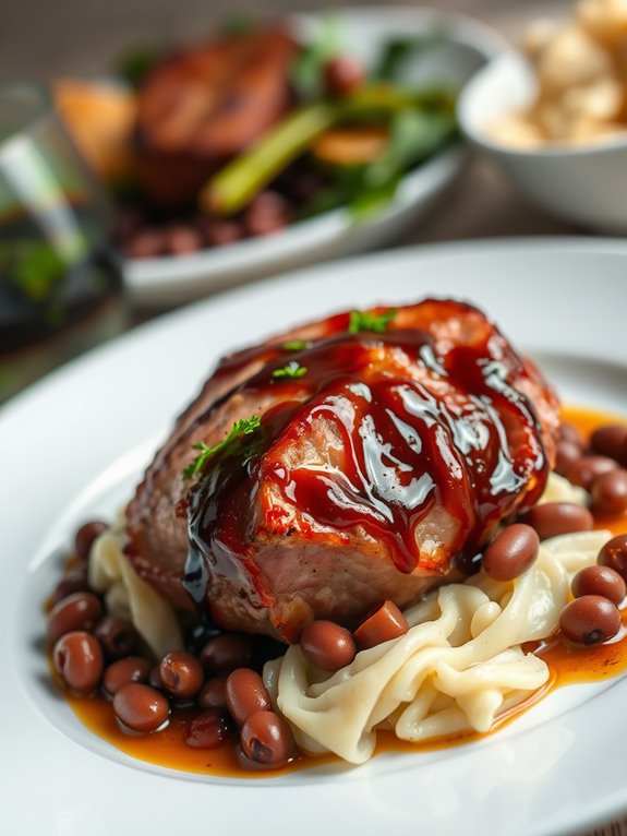 honey balsamic glazed ham recipe