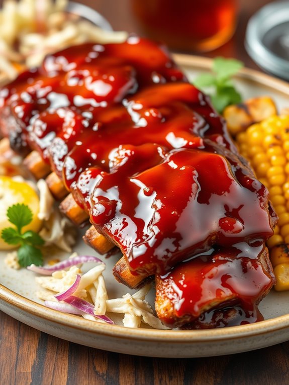 honey bbq baby back ribs