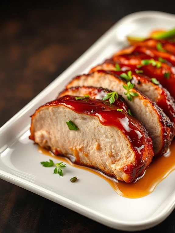 honey glazed bbq pork tenderloin