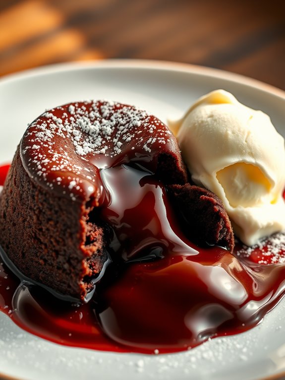 indulge in decadent desserts