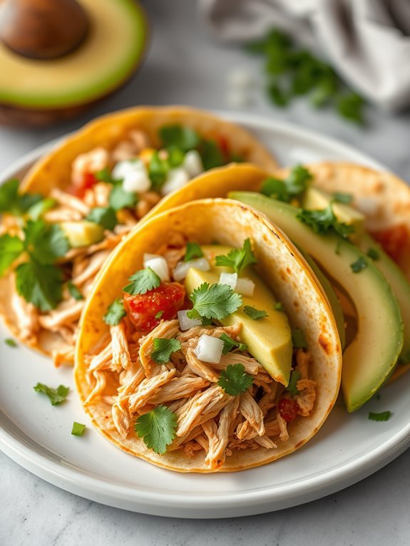 instant pot chicken tacos