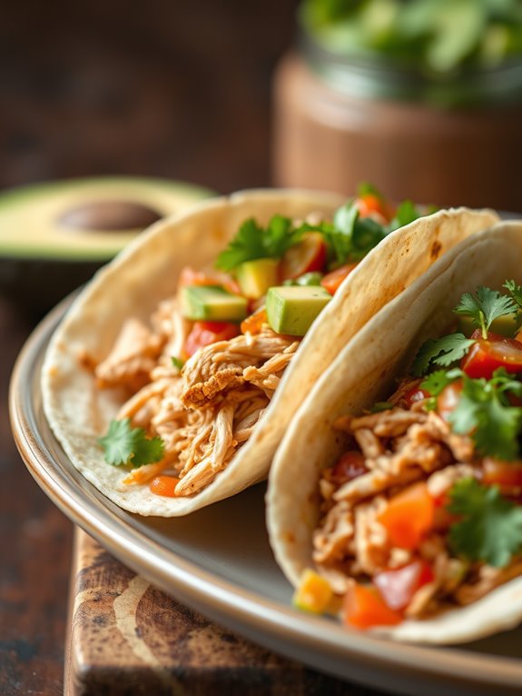 instant pot chicken tacos