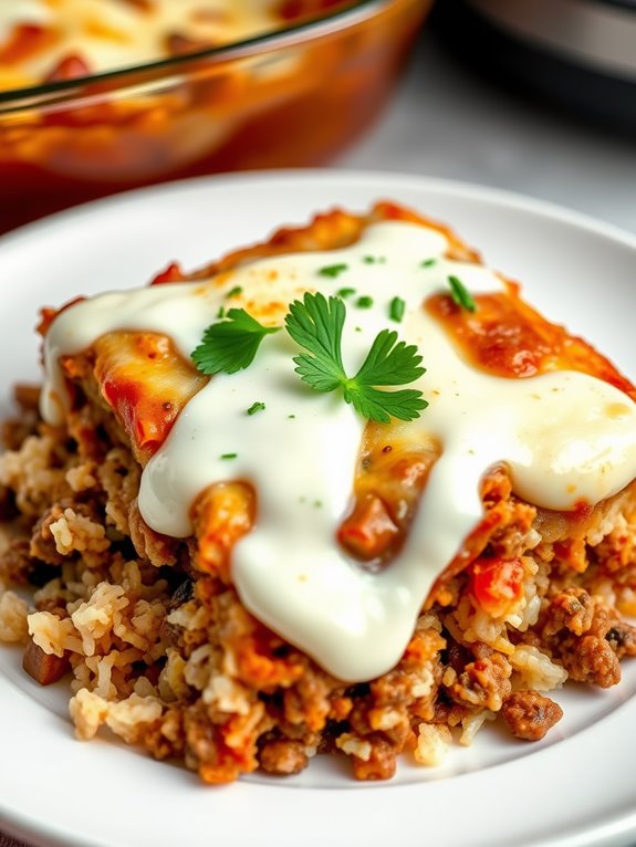 instant pot gyro casserole