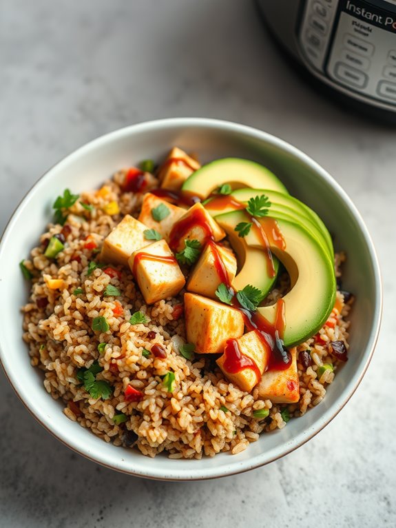 instant pot rice bowls