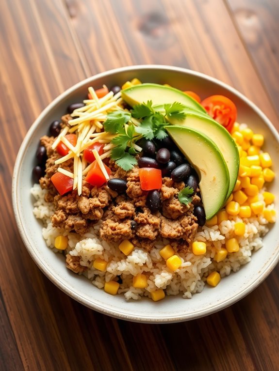 instant pot taco bowls