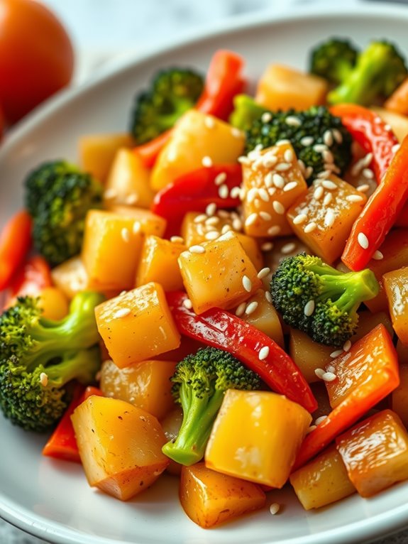 instant pot vegetable stir fry