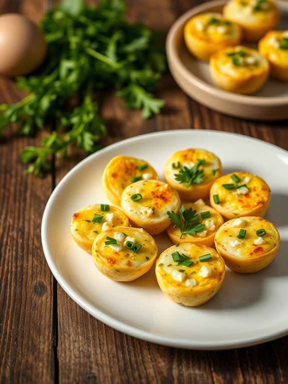 italian herb feta bites