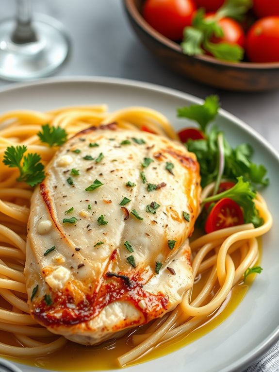 italian herb garlic chicken