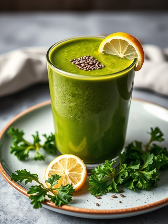 kale based green detox smoothie