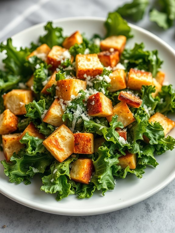 kale caesar salad recipe