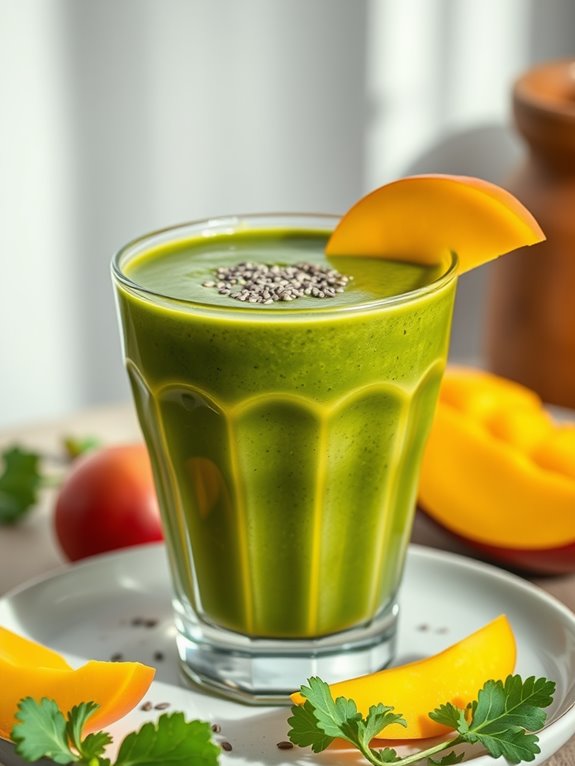 kale mango smoothie recipe