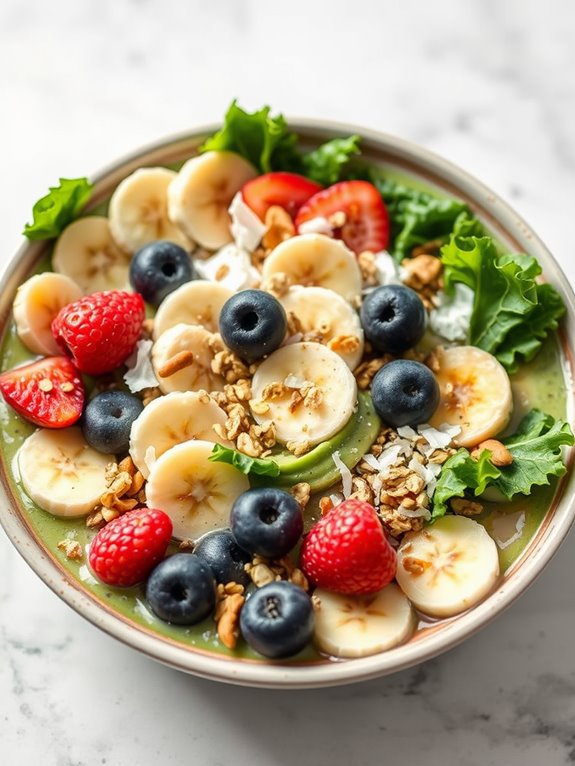 kale smoothie bowl recipe