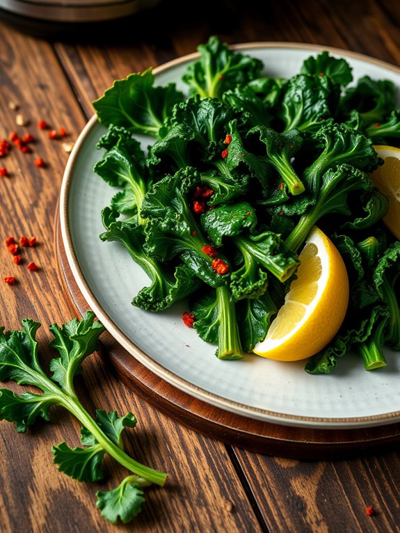 kale storage and preparation