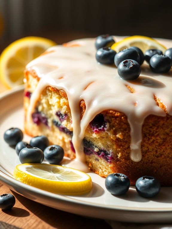 lemon blueberry cake recipe