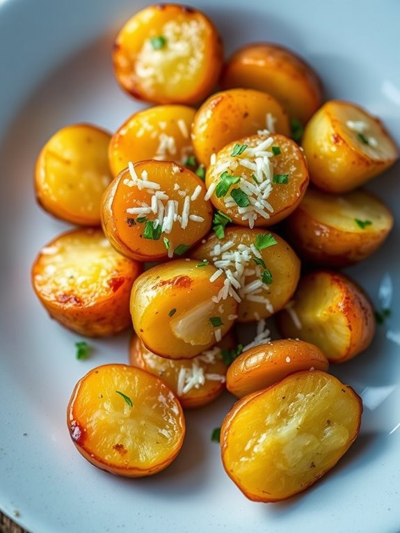 lemon flavored cheesy potatoes