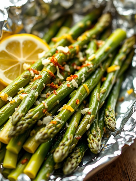 lemon garlic asparagus recipe