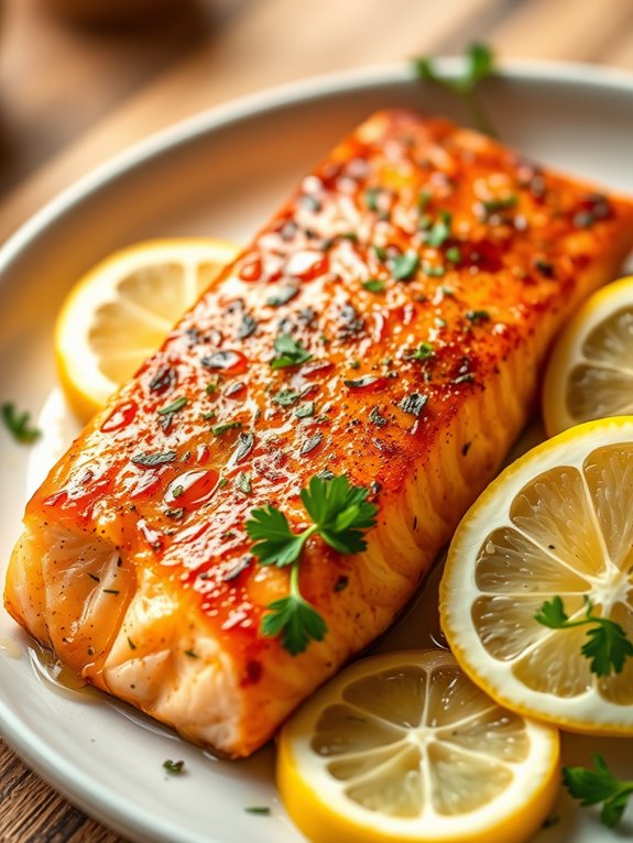 lemon garlic butter salmon