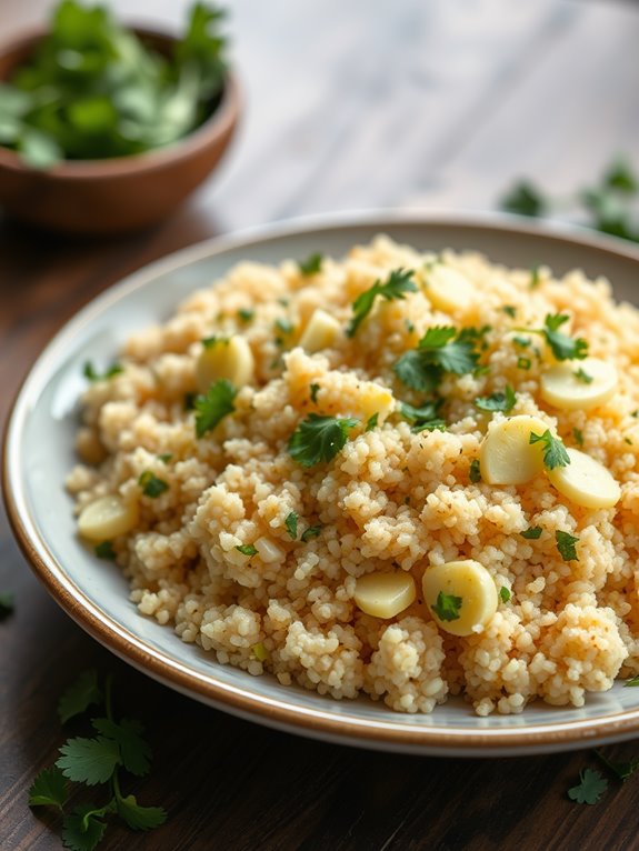 lemon garlic fennel quinoa recipe