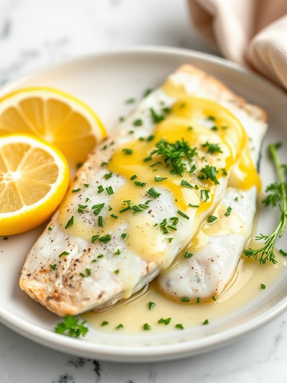 lemon herb butter trout