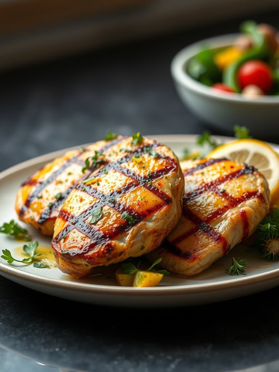 lemon herb grilled chicken