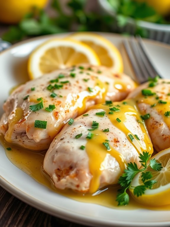 lemon herb marinated chicken