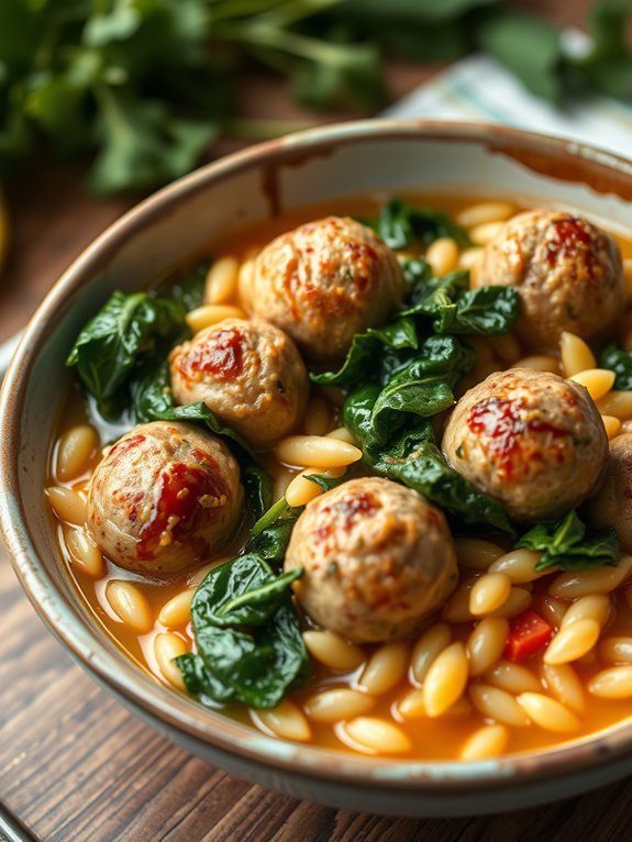 lemon herb wedding soup