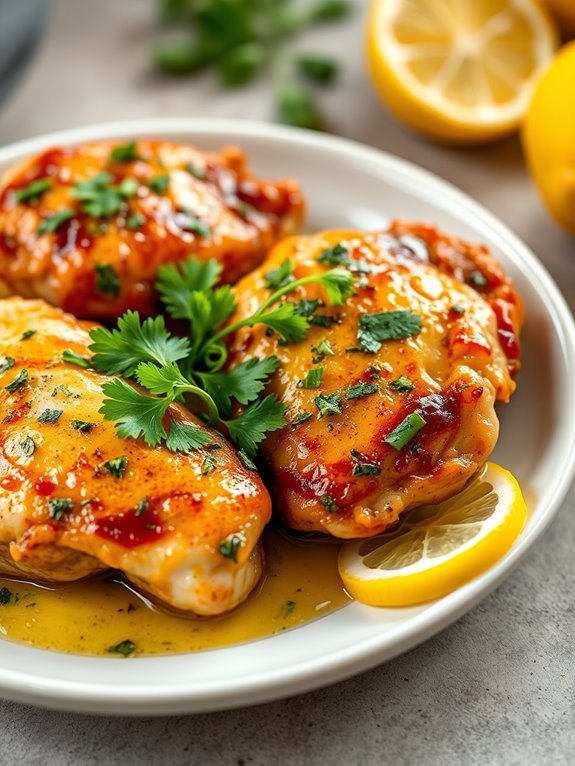 lemon oregano marinated chicken