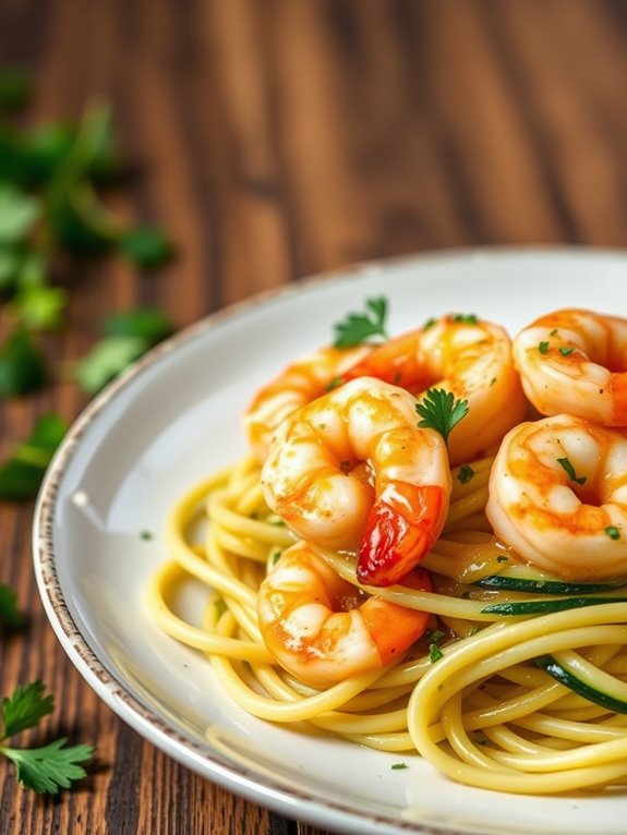 low carb shrimp dish