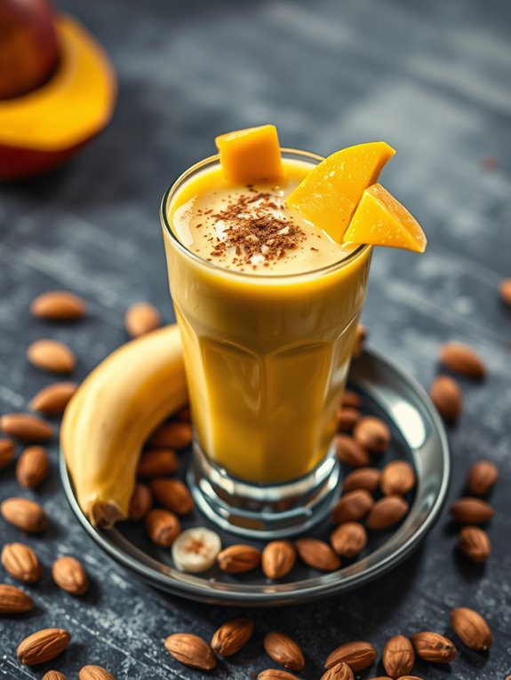 mango almond smoothie recipe