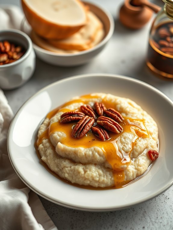 maple pecan flavored grits