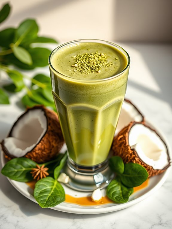 matcha coconut smoothie recipe