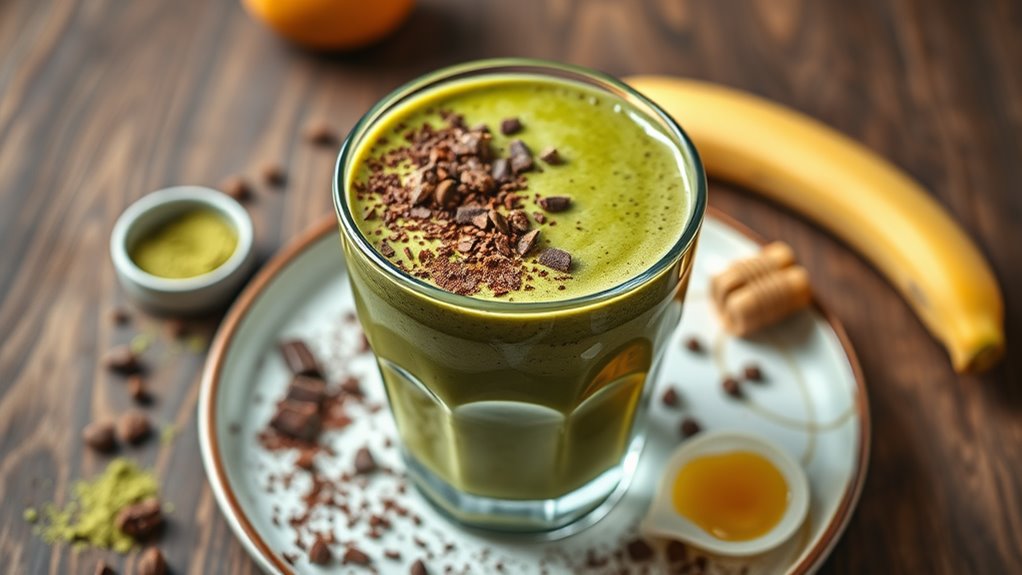 matcha smoothie energy recipes