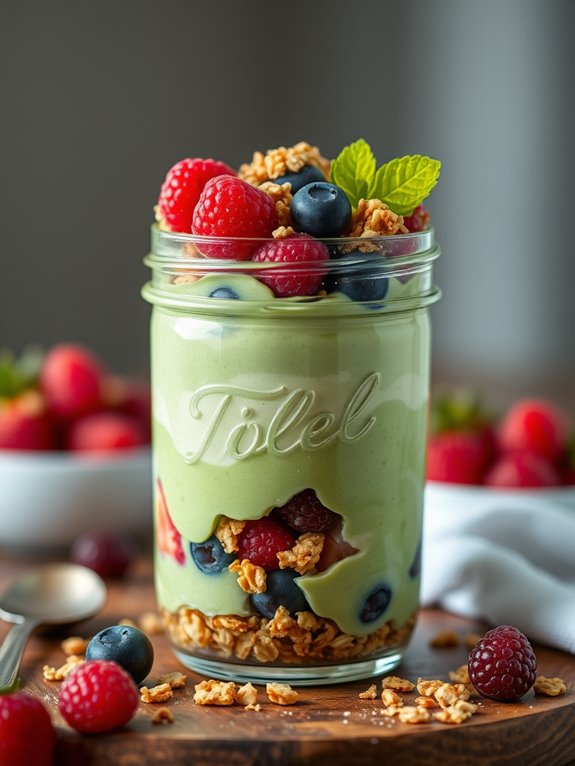 matcha yogurt parfait recipe