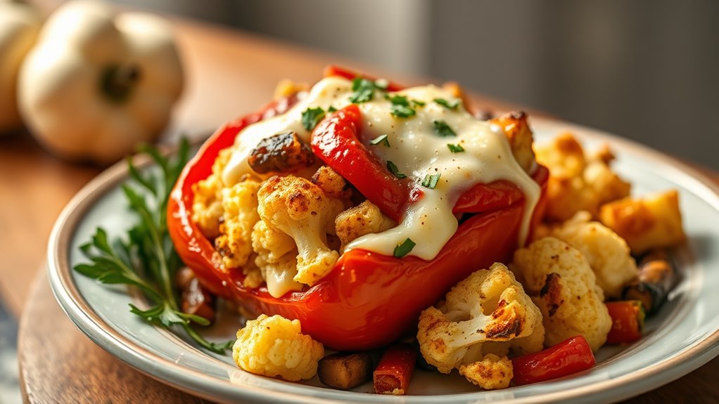 meal prep pepper bowls