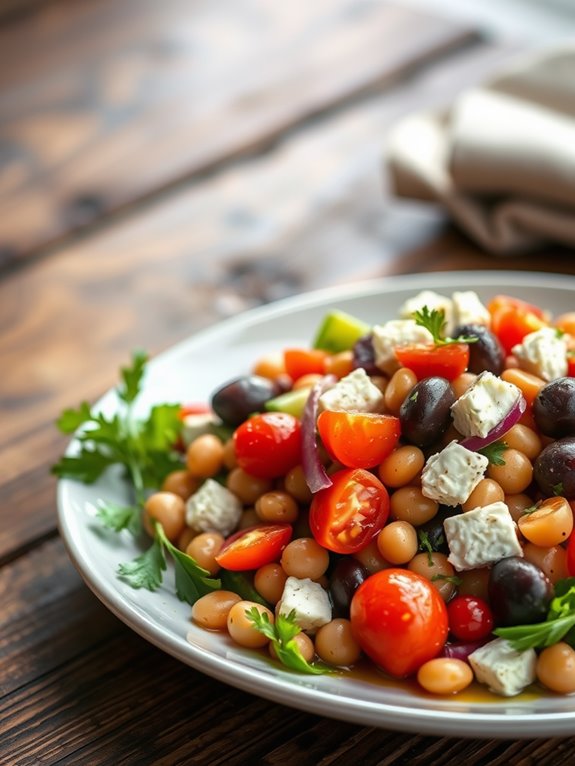 mediterranean bean salad recipe