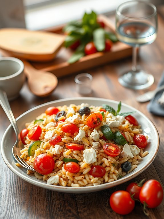 mediterranean orzo salad recipe