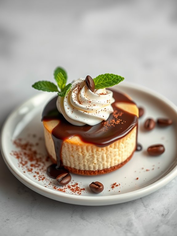 mini cheesecakes made instantly