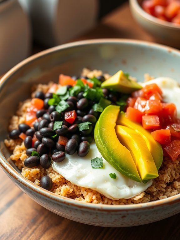 morning meal in bowl