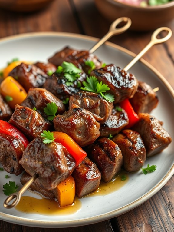 moroccan lamb skewers recipe