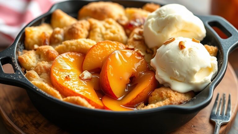 nectarine cobbler cast iron recipes