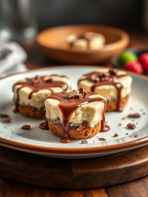 nutella cheesecake dessert bites