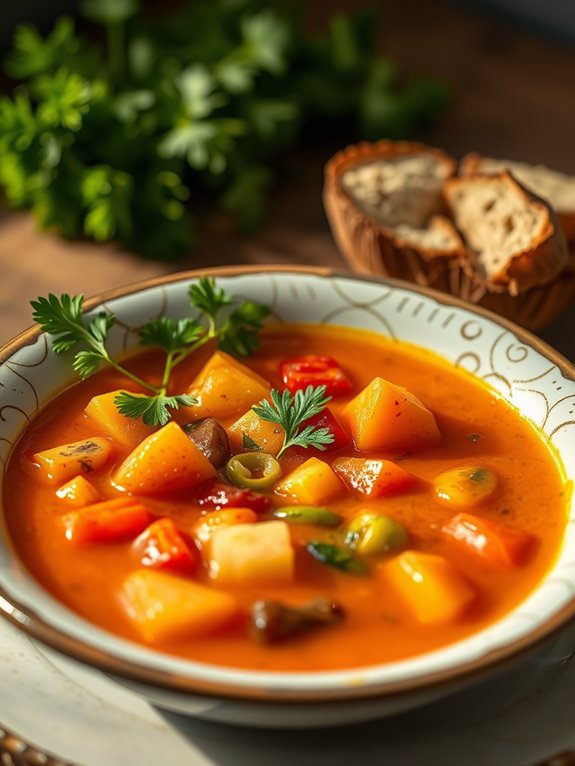 nutritious cleansing vegetable soup