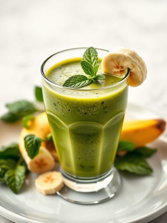 nutritious green fruit blend