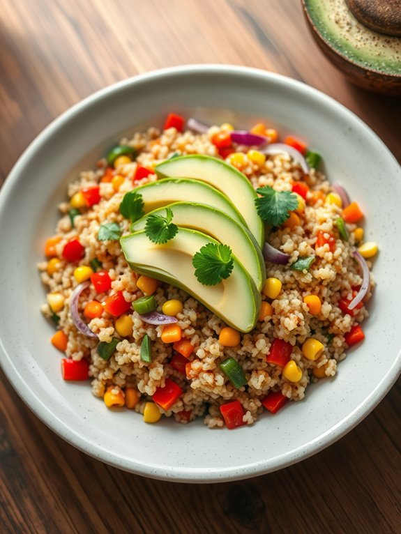 nutritious quinoa meal bowls