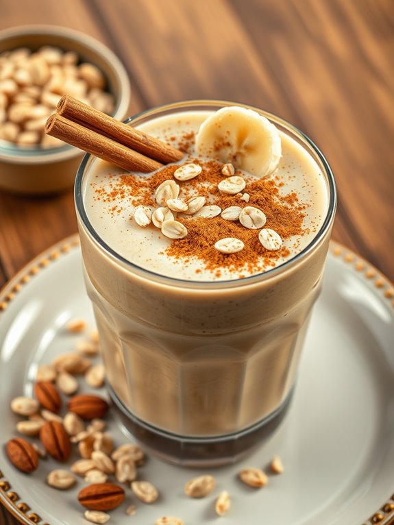 oatmeal cookie flavored smoothie