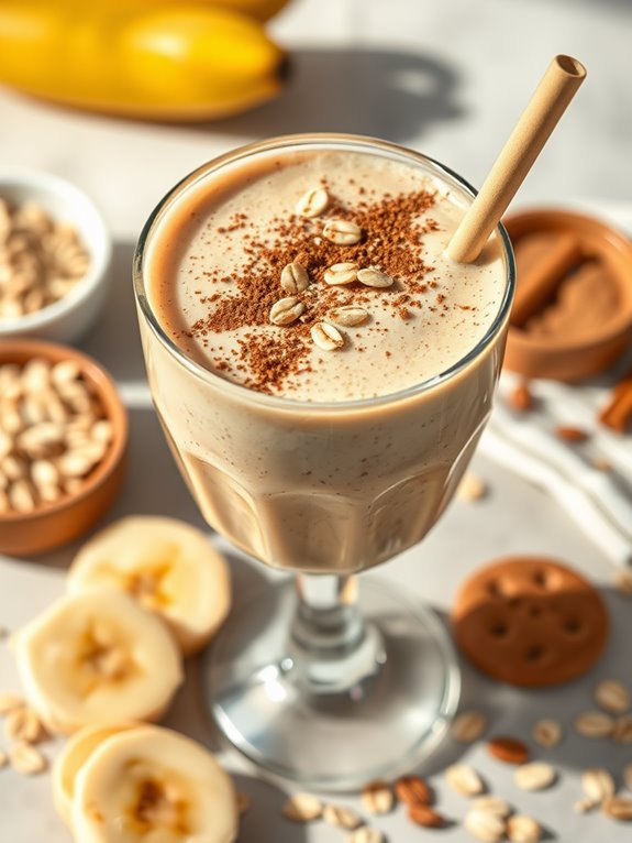 oatmeal cookie flavored smoothie